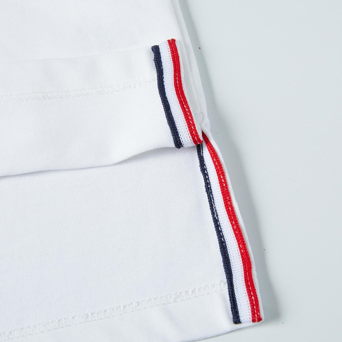Classic 4-Bar Cotton T-Shirt