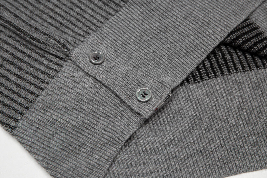Thom Browne 2025 Colorblock Four-Bar Stripe Sweater