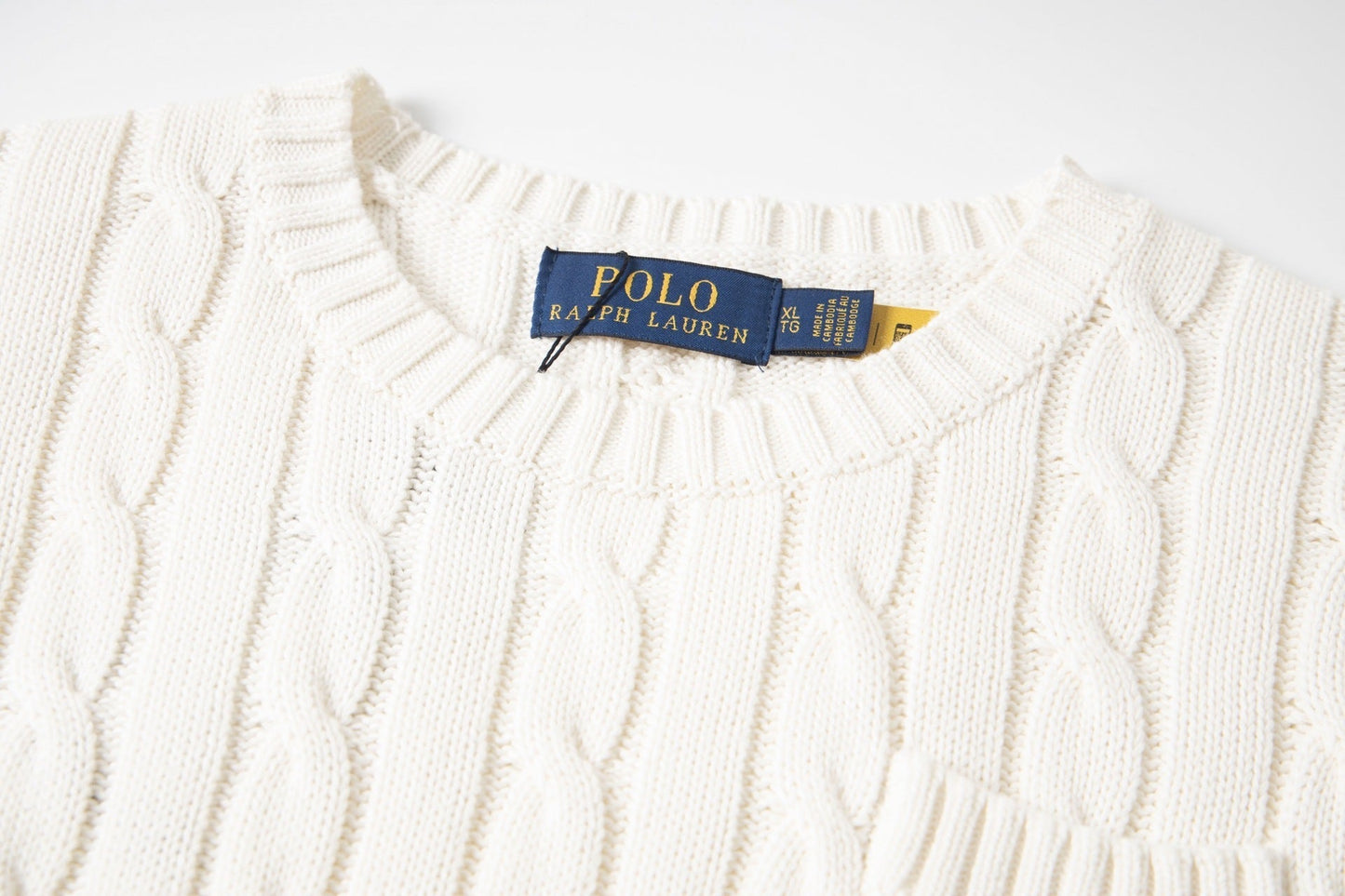Ralph Lauren Women's Cable Knit T-shirt