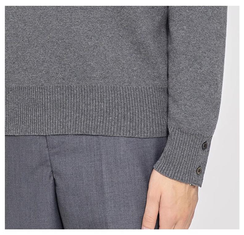 Thom Browne 2025 Round Neck Pullover Sweater