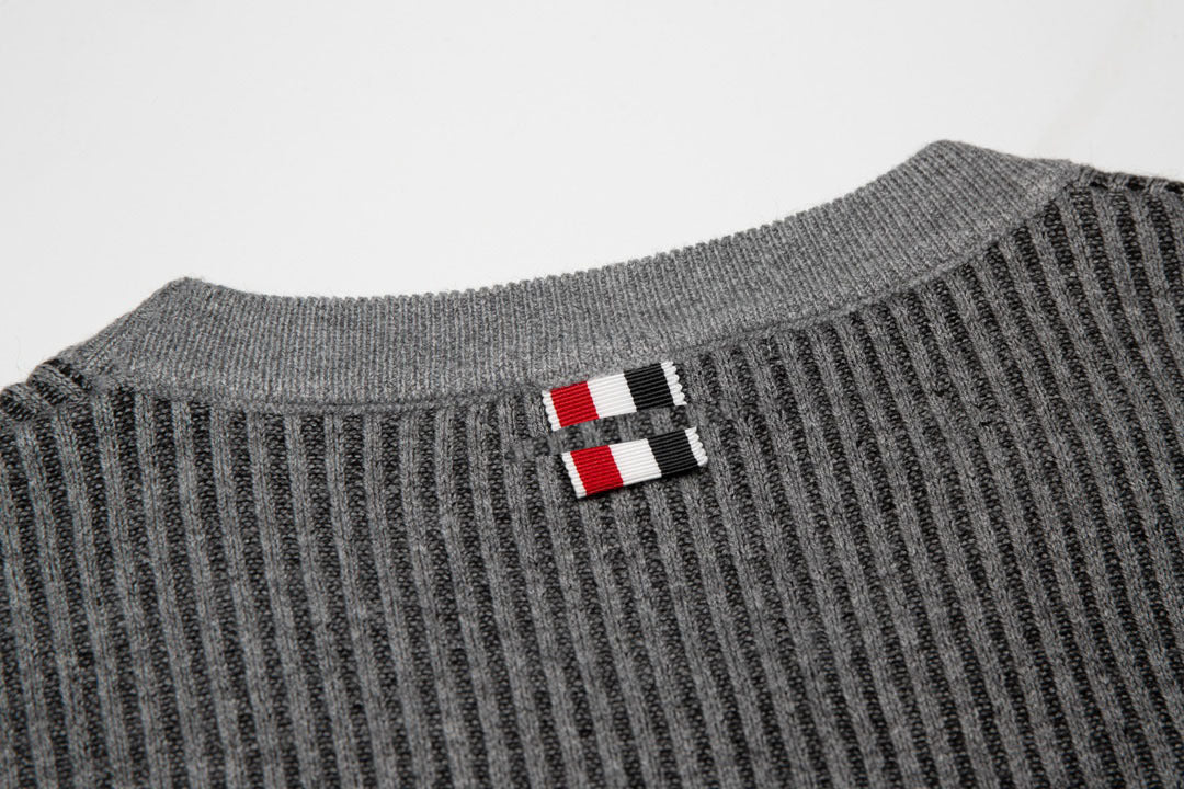 Thom Browne 2025 Colorblock Four-Bar Stripe Sweater
