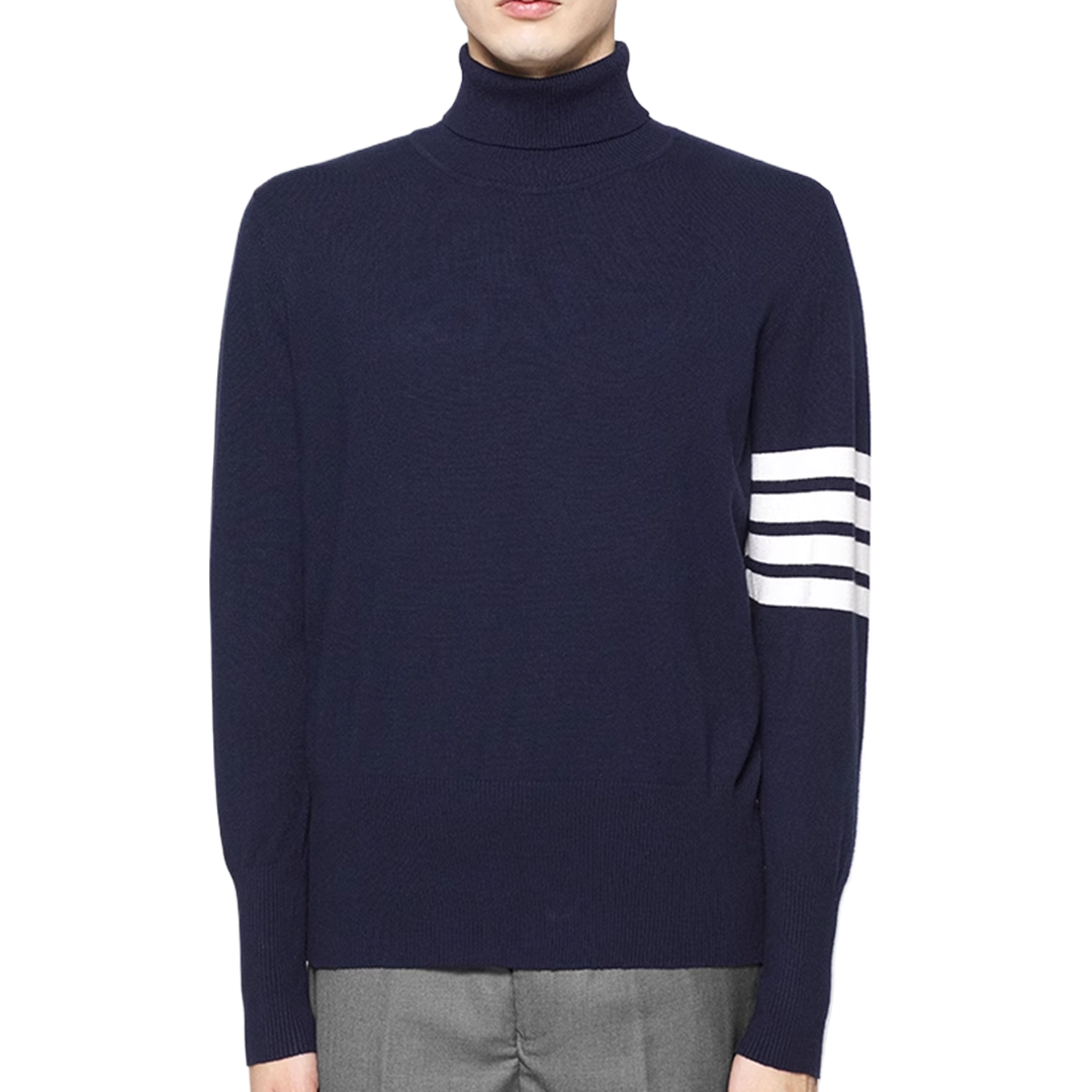 Thom Browne 4 Bars Turtleneck Sweater