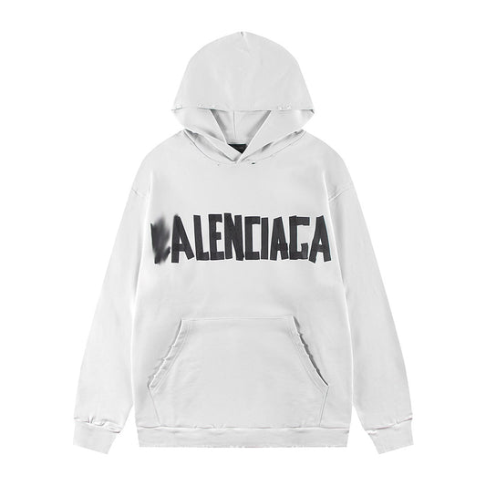 Balenciaga Print LOGO Hoodie