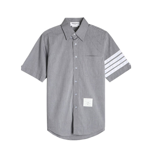 Thom Browne Spring Summer Men's Short Sleeve Oxford Shirt
