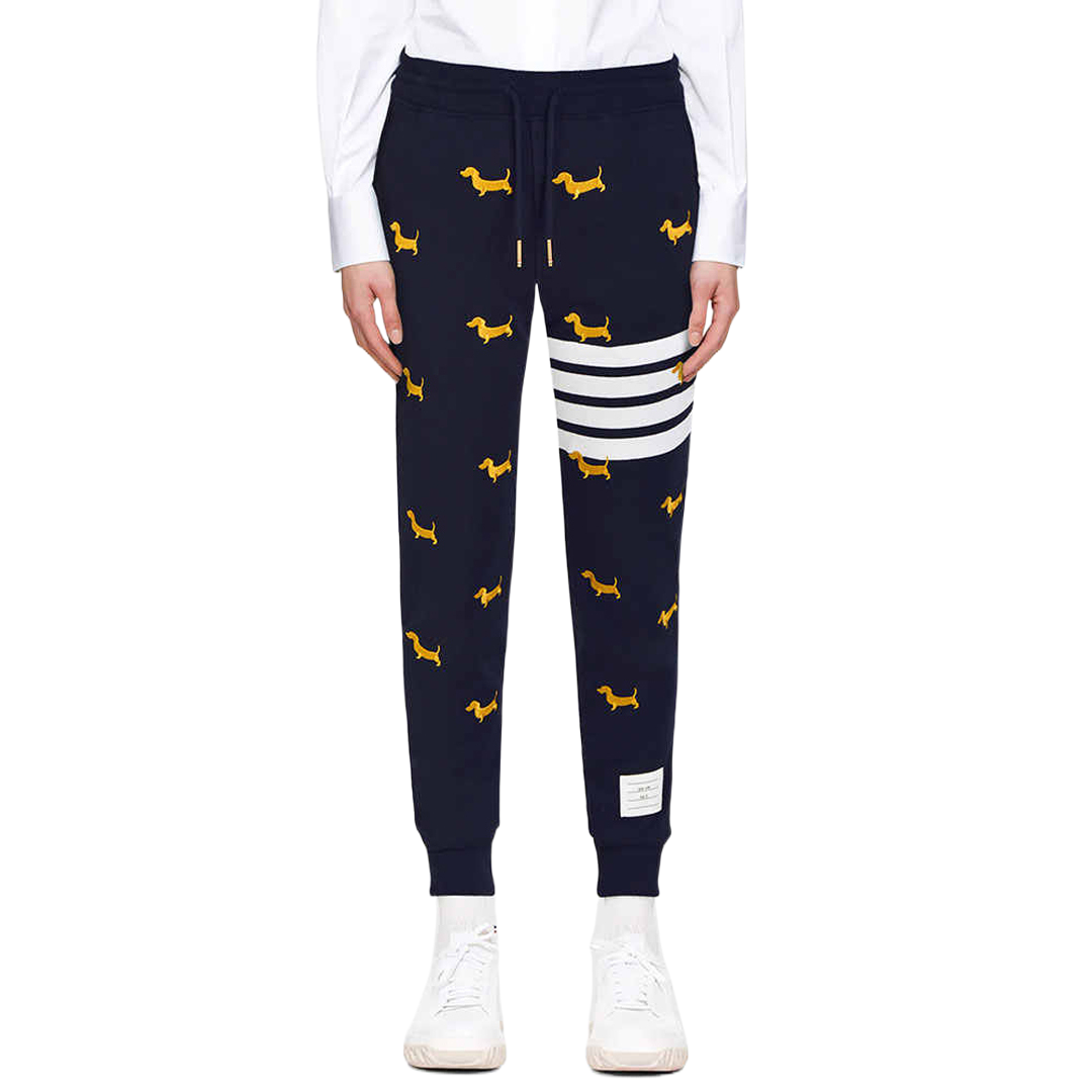 Thom Browne Embroidered sweatpants