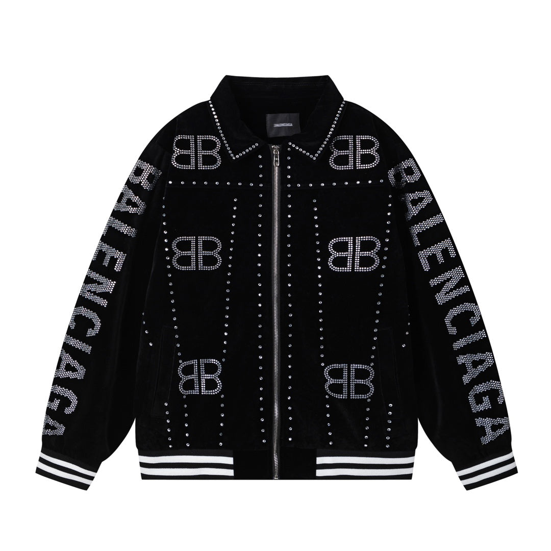 Balenciaga  Men's Baseball Jacket