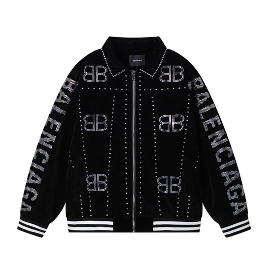 Balenciaga  Men's Baseball Jacket