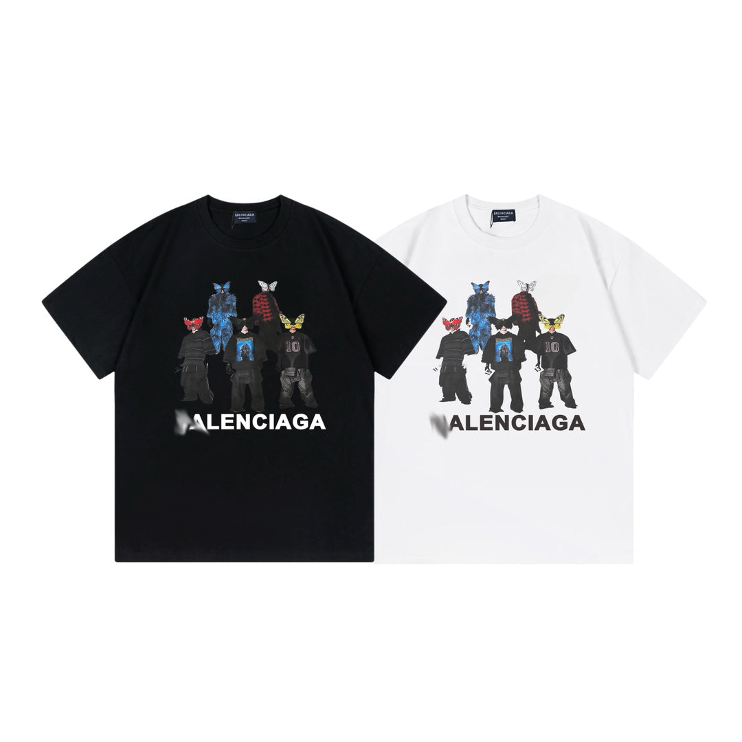 Balenciaga Fashion Distressed T-shirt