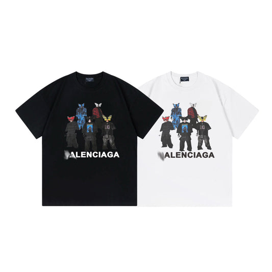 Balenciaga Fashion Distressed T-shirt