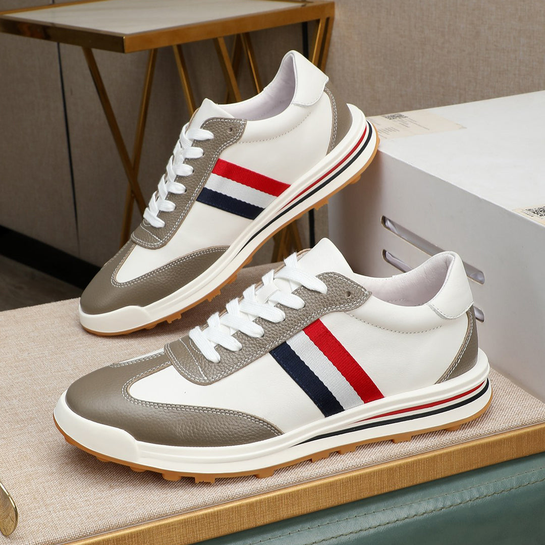 Thom Browne Man Leather sneakers
