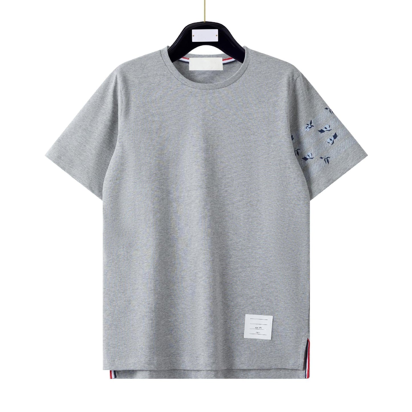 Classic 4-Bar Cotton T-Shirt