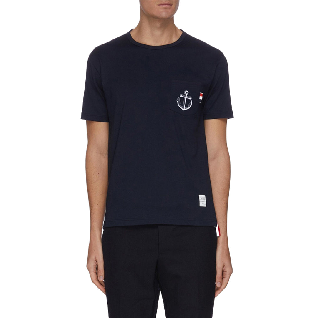 Thom Browne Men's Anchor Graphic T-Shirt