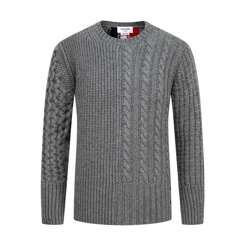 Thom Browne 2026SS Couples Knitwear - Unisex Cotton Cardigan