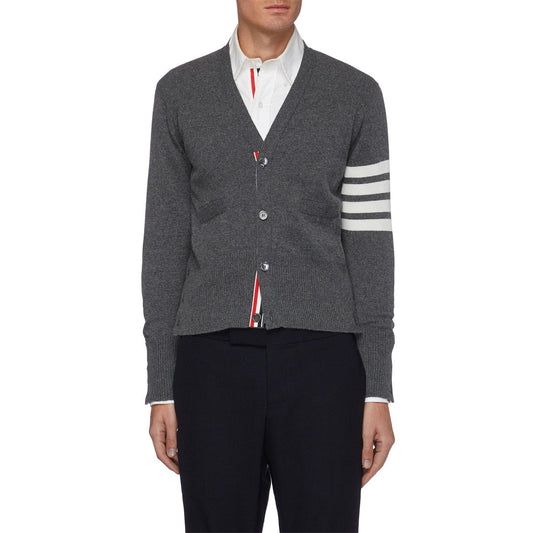 Thom Browne Chunky Knit Sweater Jacket