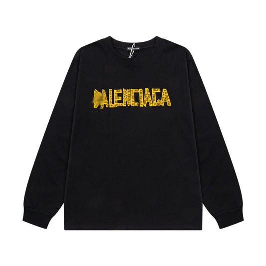 Balenciaga Couples Print Sweatshirt