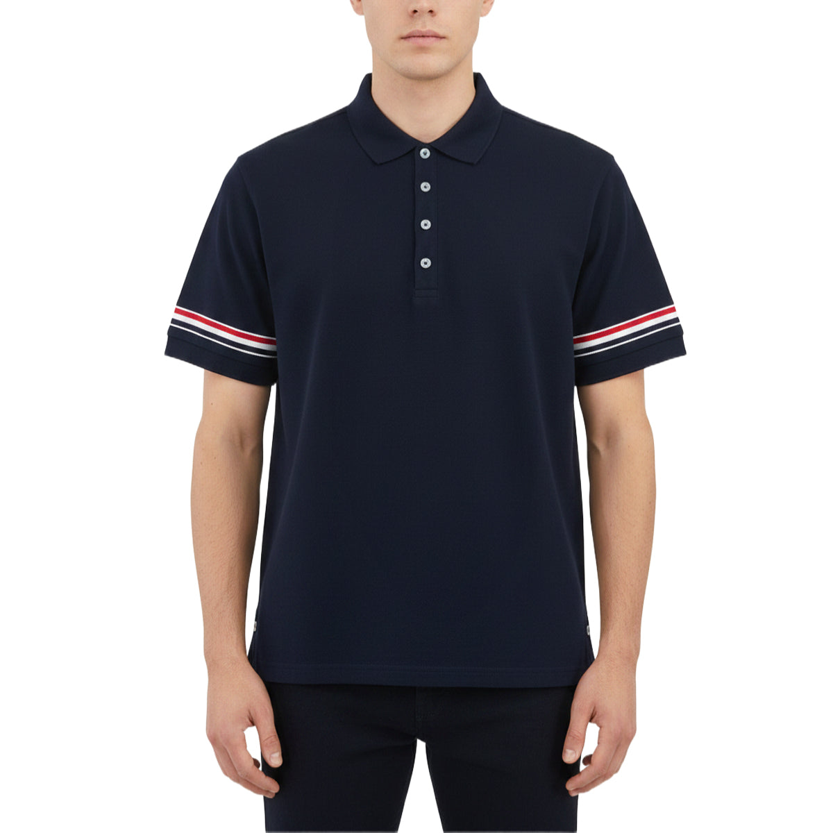 Thom Browne Men's Classic Polo Shirt