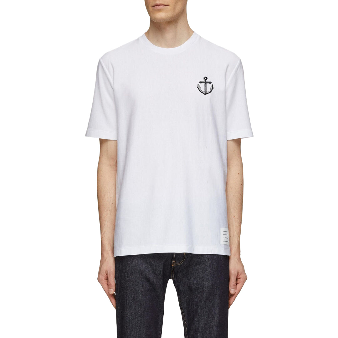 2026 Spring/Summer Men's Anchor Cotton Polo T-Shirt