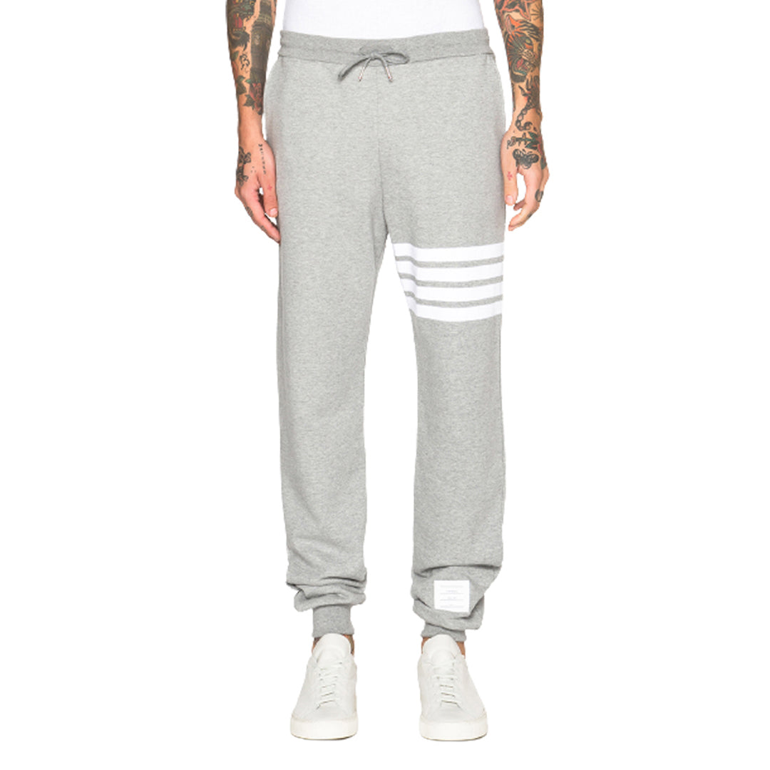 Thom Browne 4-Bar Stripe Cotton Sweatpants