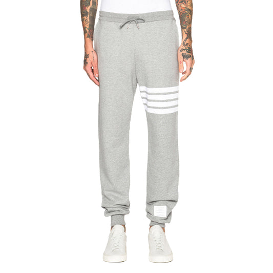 Thom Browne 4-Bar Stripe Cotton Sweatpants