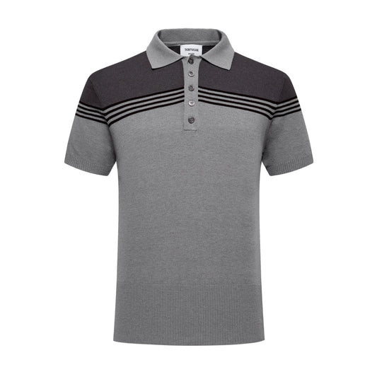 Thom Browne Men's Wool Polo Shirt