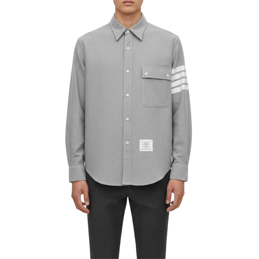 Thom Browne Spring Summer Men's Thick Cotton Shirt