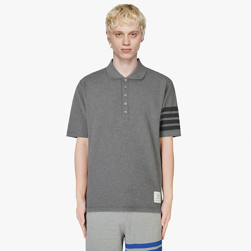 Thom Browne Men's Classic Polo Shirt