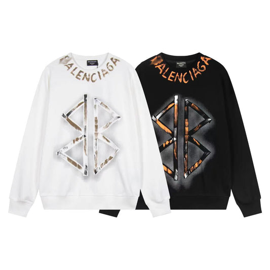 Balenciaga LOGO Crew Neck Hoodie