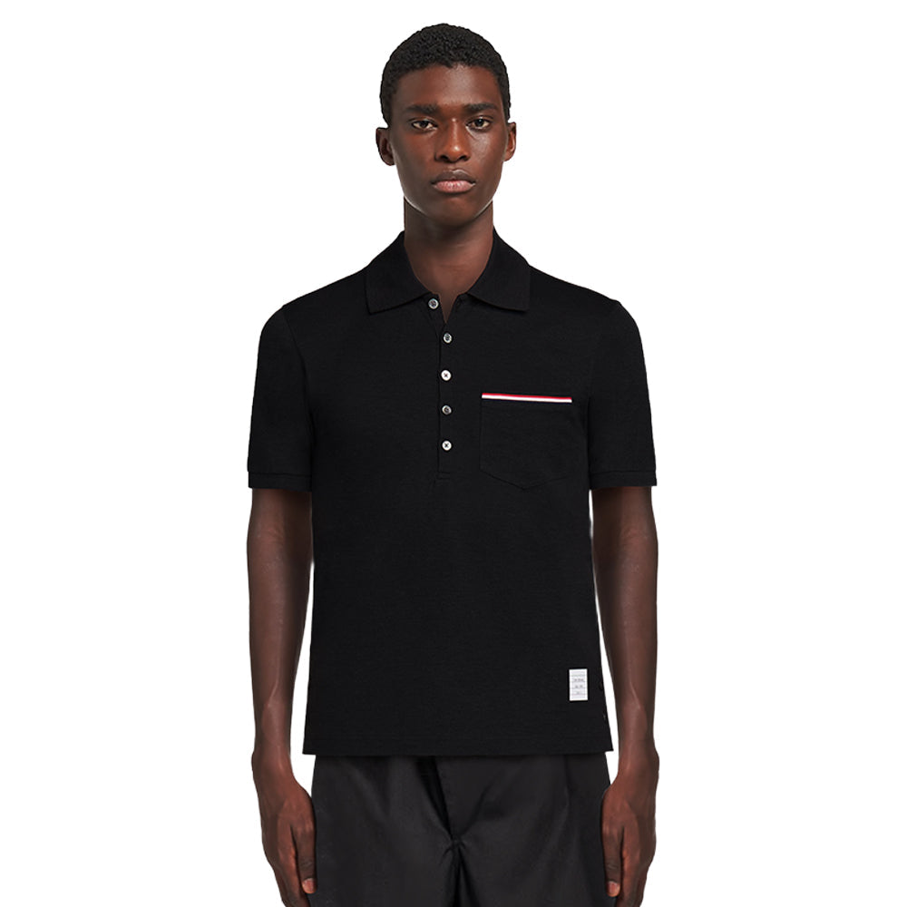 Thom Browne Men's Classic Polo Shirt
