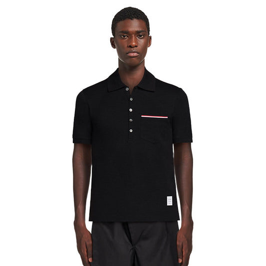 Thom Browne Men's Classic Polo Shirt
