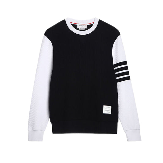 Thom Browne New Couples Hoodie - Premium Cotton Matching Sweatshirt