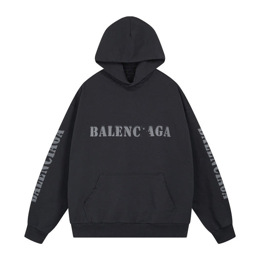 Balenciaga LOGO  Print Hoodie