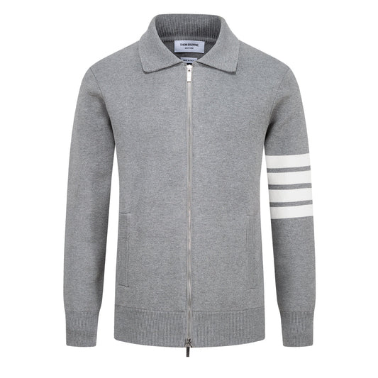 Premium Wool Cardigan - Japanese Cotton Button