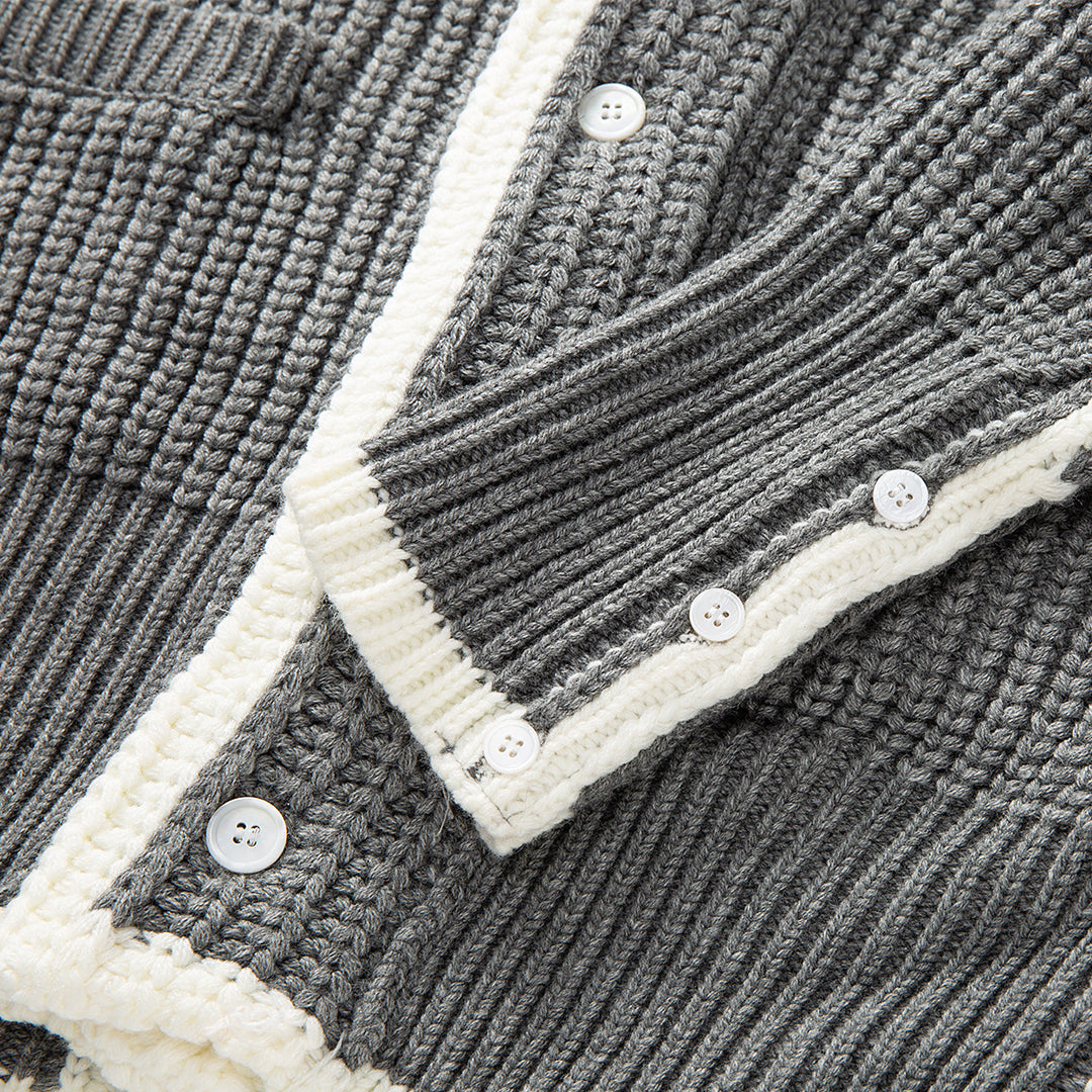 Thom Browne 2026SS Couple Thick Cardigan - Premium Cotton Knitwear