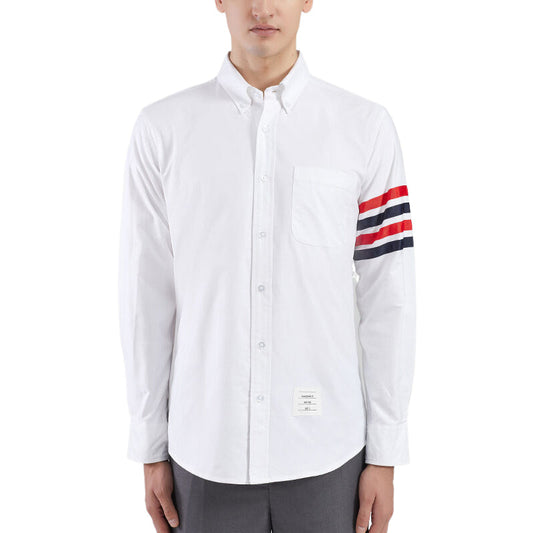 Thom Browne  Spring Summer Men's Casual Rainbow Shirt