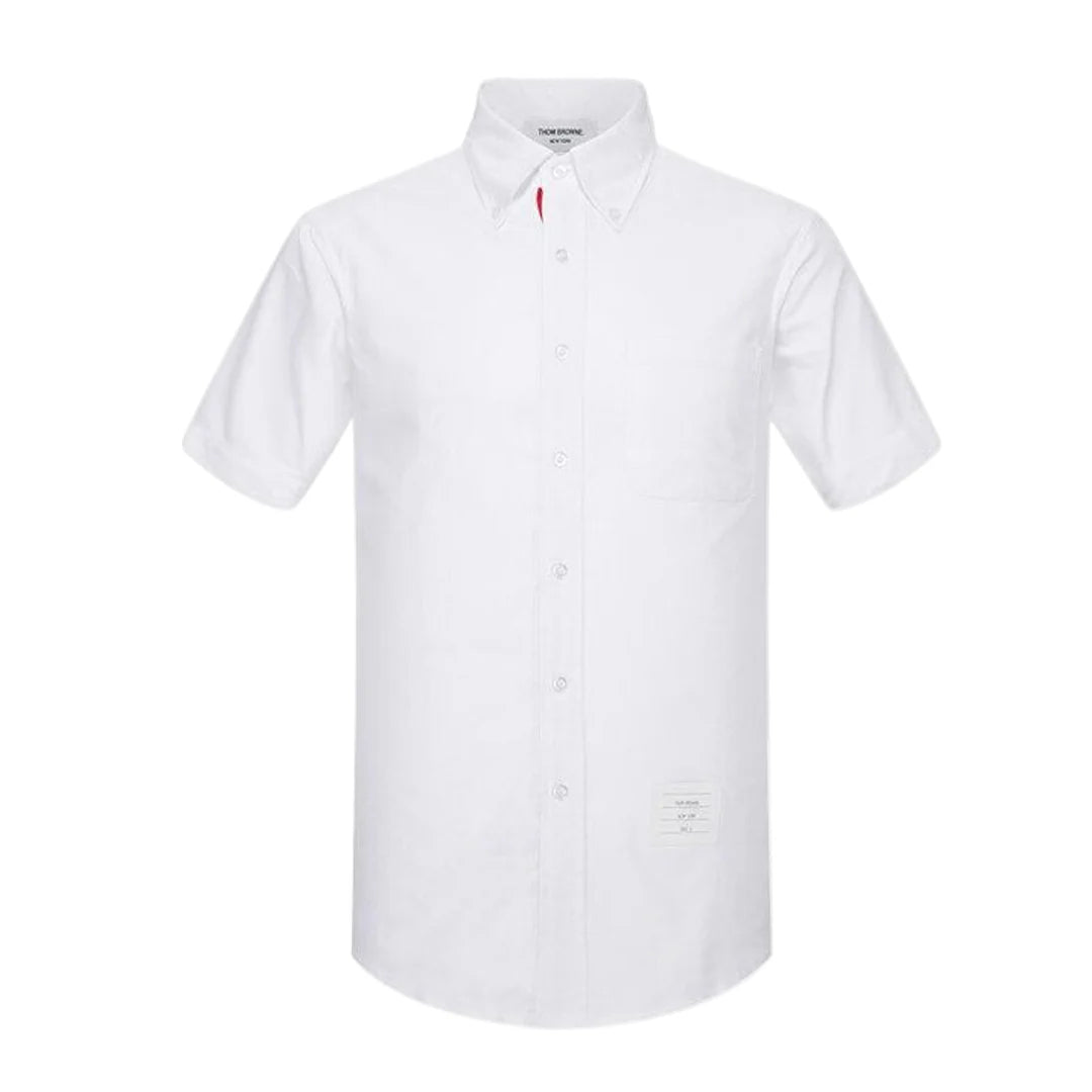 Thom Browne Spring Summer Men's Short Sleeve Oxford Shirt