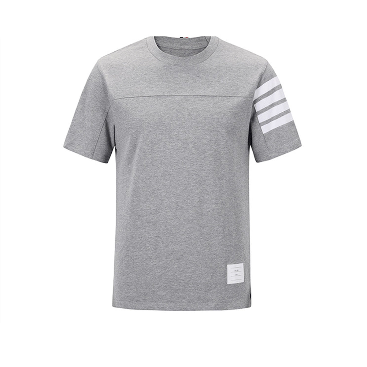2026 SS Men's Four-Bar Stripe Cotton T-Shirt