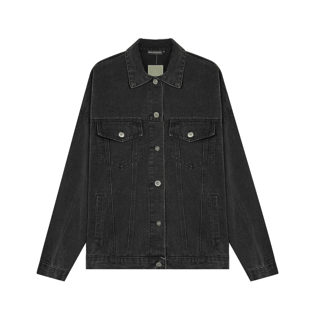 Balenciaga  Black LOGO Jacket