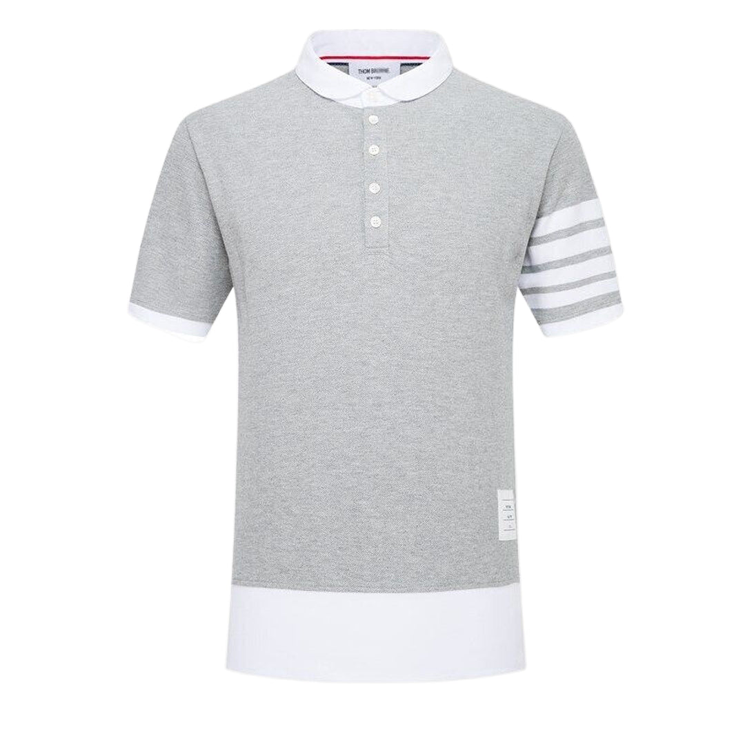 Thom Browne Men's Classic Polo T-Shirt