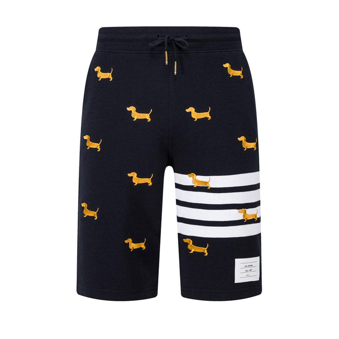 Thom Browne 4-Bar Puppy Shorts