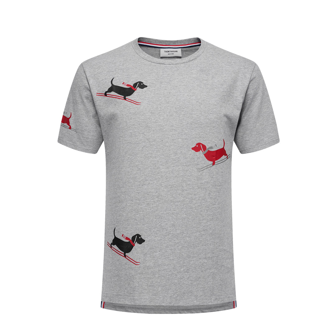 Thom Browne Lobster Print Cotton T-Shirt
