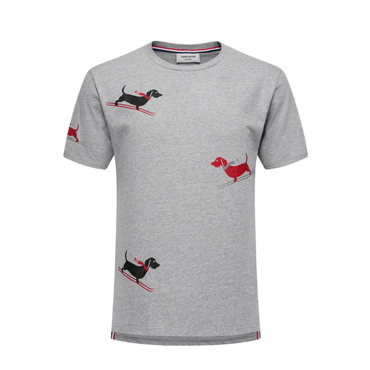Thom Browne Lobster Print Cotton T-Shirt