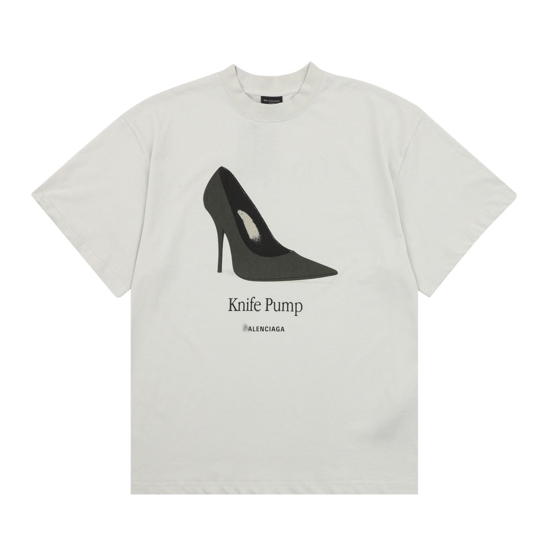 Balenciaga High Heels Printed T-shirt