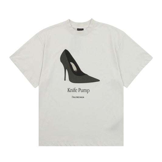 Balenciaga High Heels Printed T-shirt