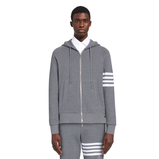 Thom Browne Classic 4-Bar Hoodie