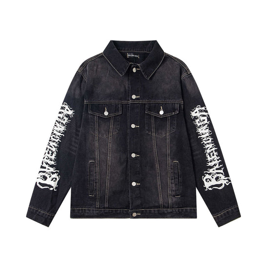 Balenciaga logo Black Jacket