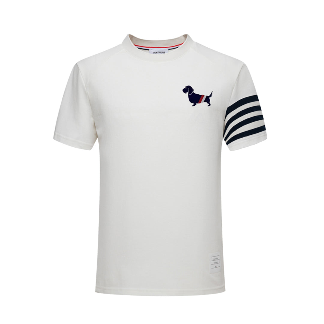 Thom Browne Men's Puppy Graphic T-Shirt