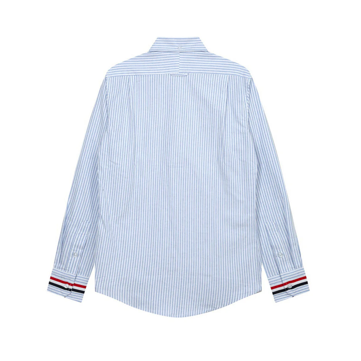 Thom Browne  Spring Summer Men's Striped Long Sleeve Shirt