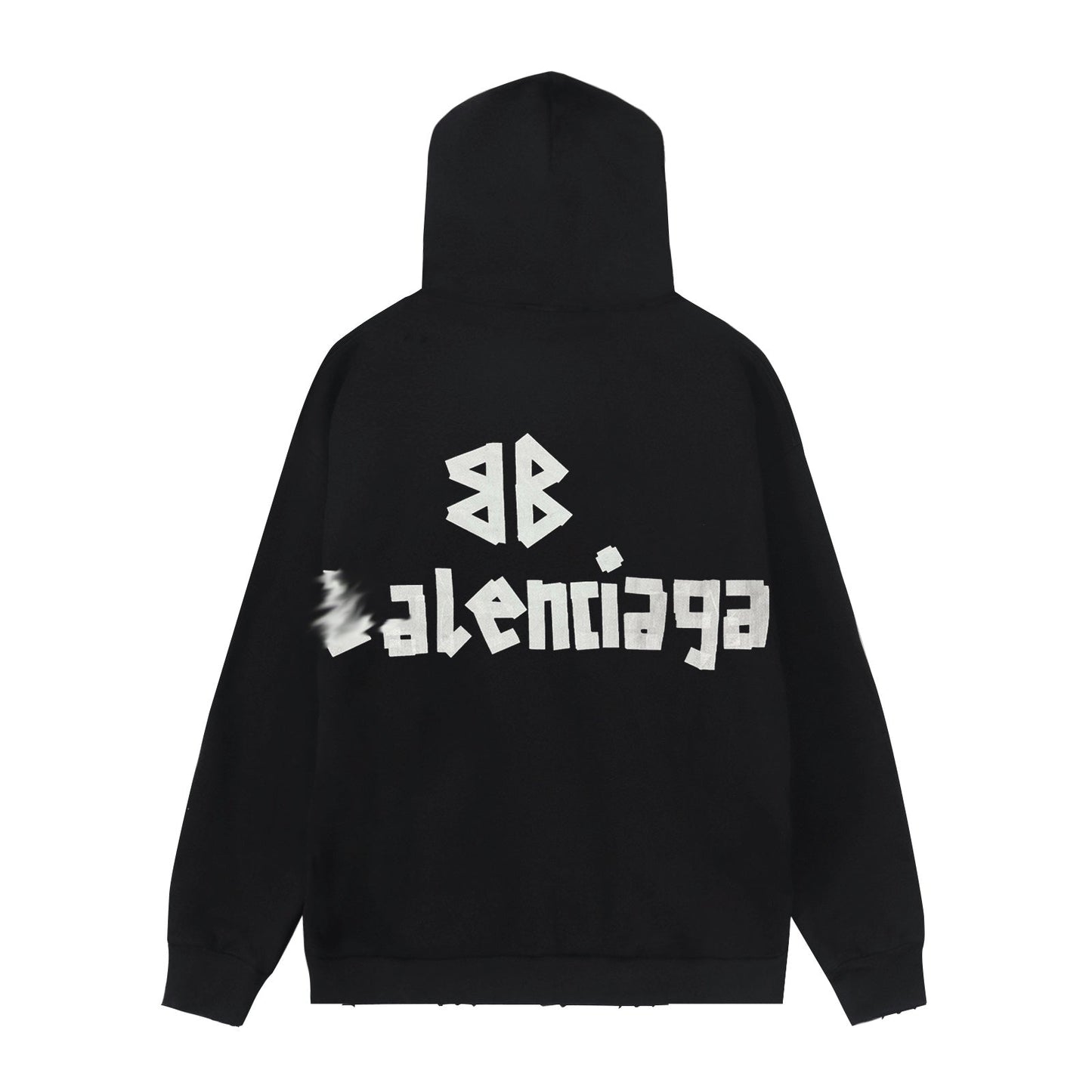 Balenciaga Couples Distressed Hoodie
