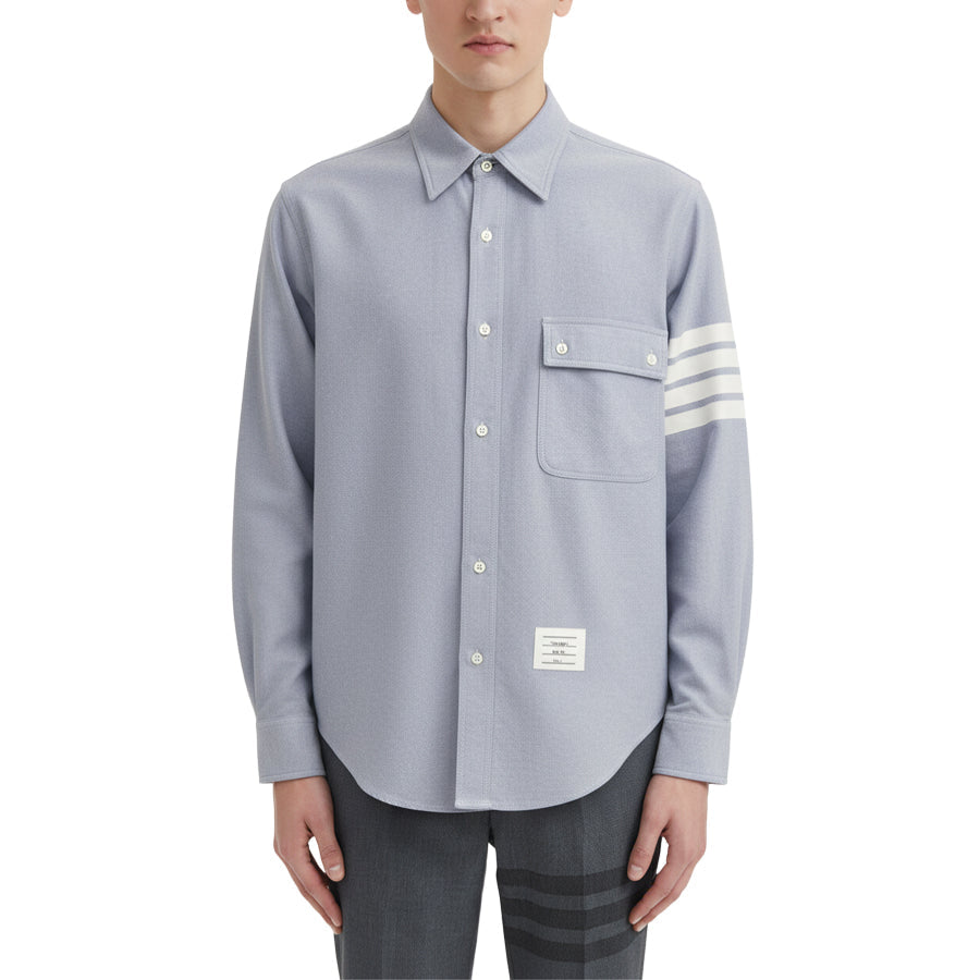 Thom Browne Spring Summer Men's Thick Cotton Shirt