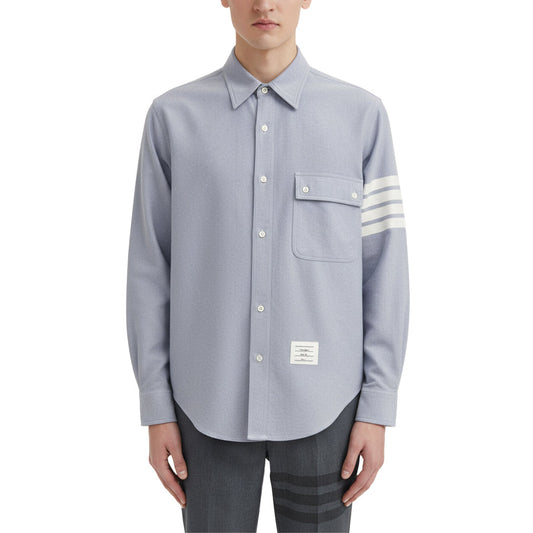 Thom Browne Spring Summer Men's Thick Cotton Shirt